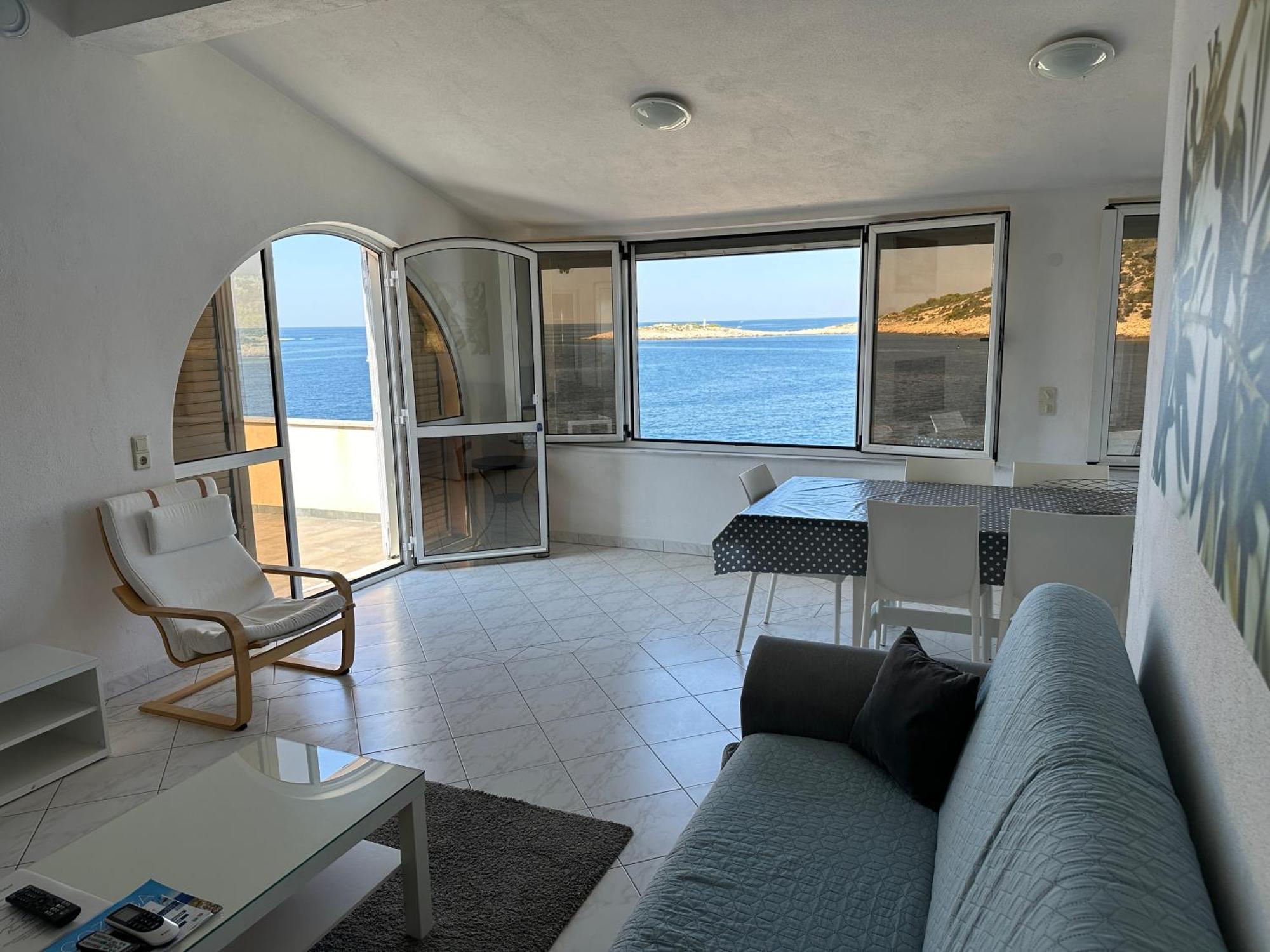 Direkt Am Meer-Apartments Puntaplanka Rogoznica  Esterno foto